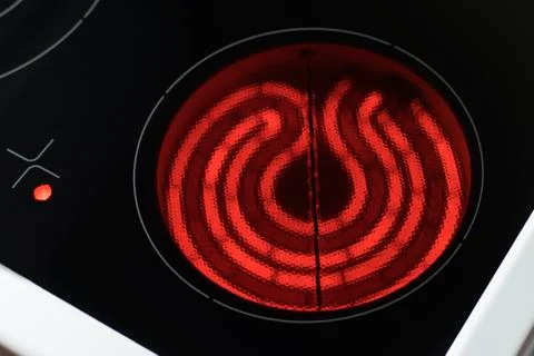 Electric plate heating element Stock-Fotos