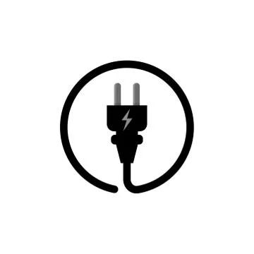 Electric Plug connect concept socket. Get connected or disconnect vector power Stock Illustration