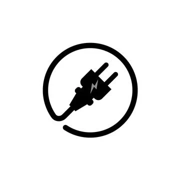 Electric Plug connect concept socket. Get connected or disconnect vector power Stock Illustration