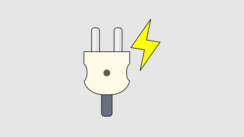 Electric plug Stock Footage 333916242