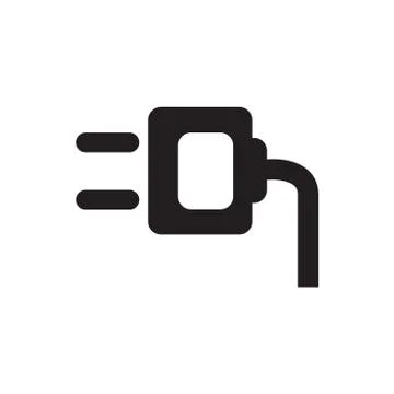 Electric plug icon Illustrazione stock