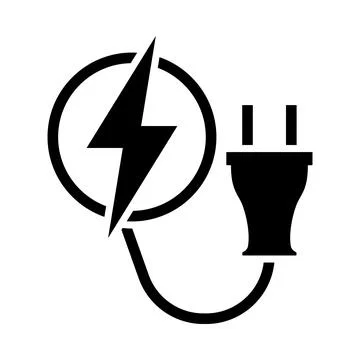 Electric Plug Icon Stock Illustration