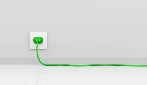 Electric plug Illustrazione stock