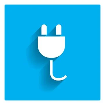 Electric plug 스톡 일러스트