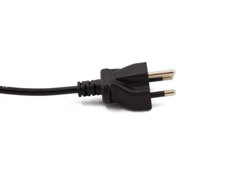 Electric plug isolated Stock Photos