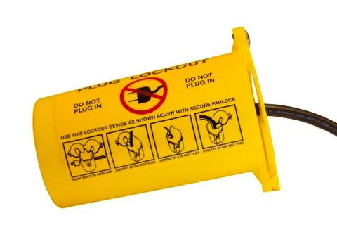 Electric plug lockout device Photos