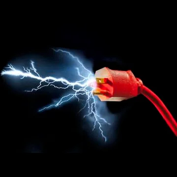 Electric plug Stock Photos