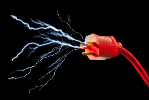 Electric plug Stock Photos