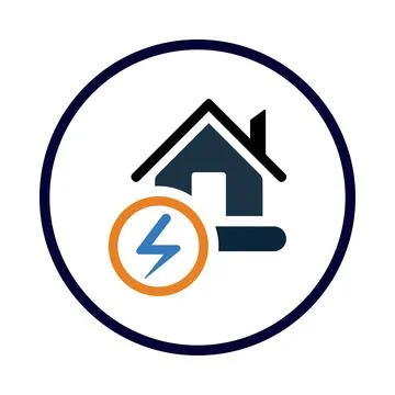 Electric, plug, power, electric plug, house, home, electric home technology.. Ilustração Stock