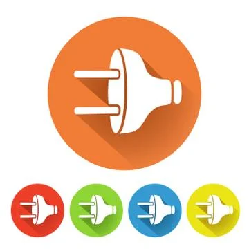 Electric plug symbol Stock-Illustration