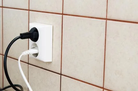 Electric plugs Stock Photos