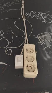 Electric plugs Stop Light Stock Photos
