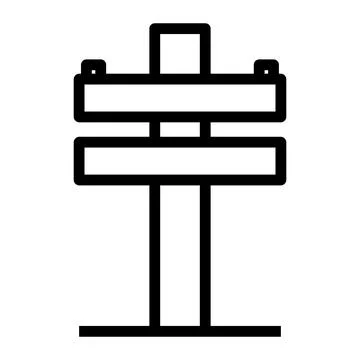 Electric pole icon Stock Illustration