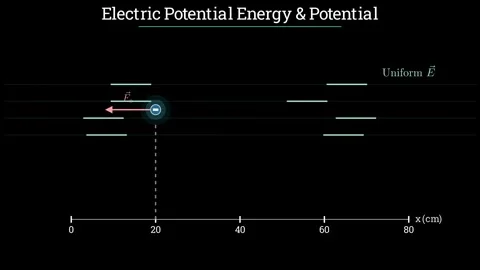 Electric Potential Energy and Potential 動画素材 337120782