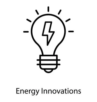 Electric Power Bulb Stock Illustration