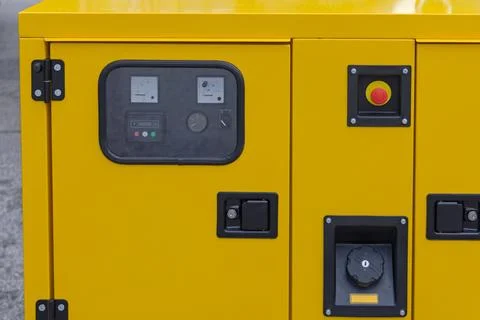 Electric Power Generator Control Stock Photos