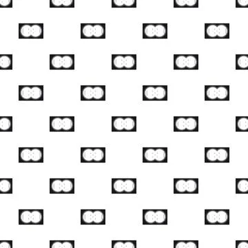 Electric power outlet seamless repeating pattern Stock Illustration