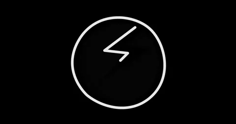 Electric power sign Stock Footage 285397751