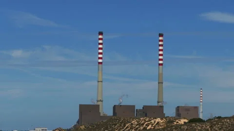 Electric Power Station Stock Footage 41543668