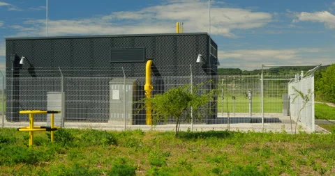 Electric power station Stock Footage 144414088