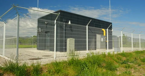 Electric power station Stock Footage 144414195