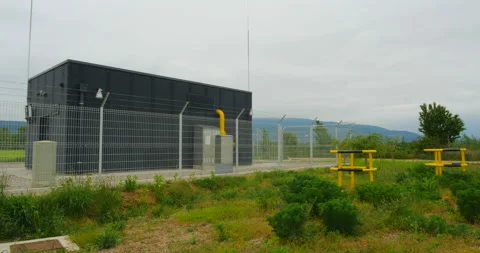 Electric power station Stock Footage 144415988