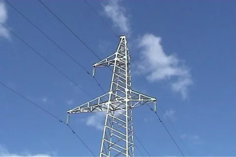 Electric power transmission 動画素材 1003410