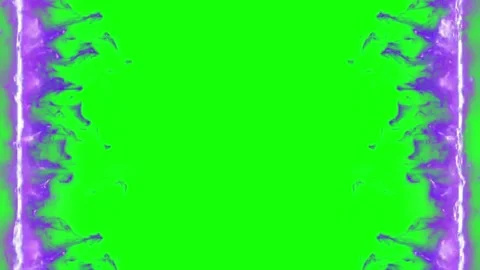 Electric purple lines on green background animation Video stock 338175035