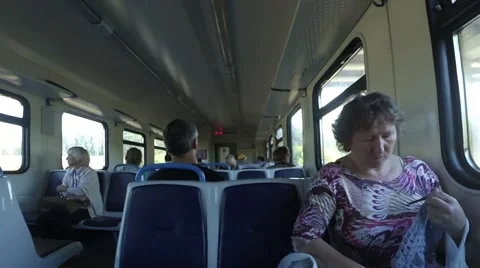 In an electric railway Stock Footage 53483977