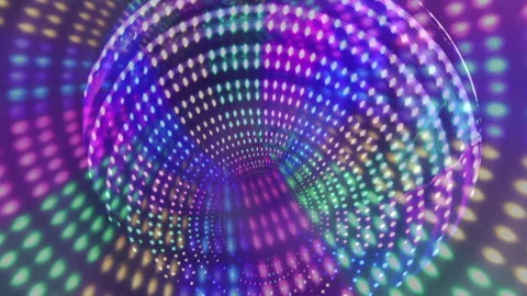 Electric Rainbow Pulse Background Stock Footage 304454376