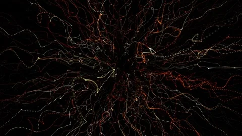 Electric rays motion background Stock Footage 79805554