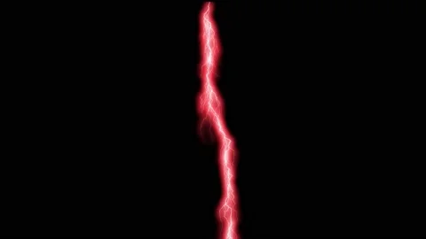 Electric red current thunder animation motion graphics 스톡 동영상 149550915