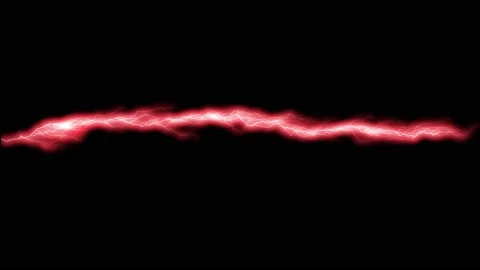 Electric red current thunder animation motion graphics Stock-Footage 149550918