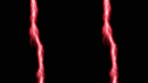Electric red current thunder animation motion graphics 스톡 동영상 149550936