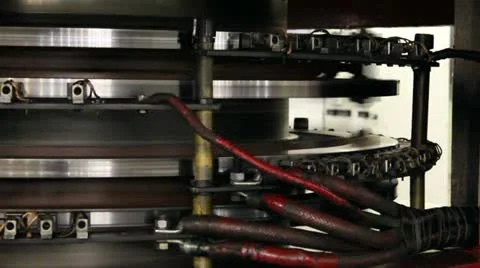 Electric relieving brush generator Stock Footage 12387135