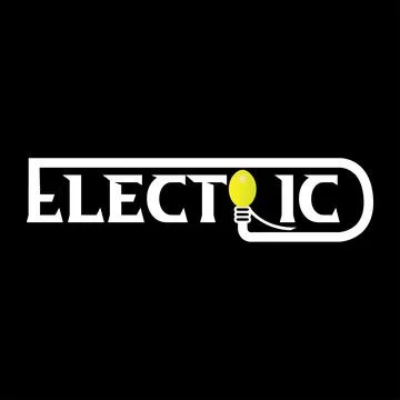 Electric sample professional logo abstract vector design Stock Illustration