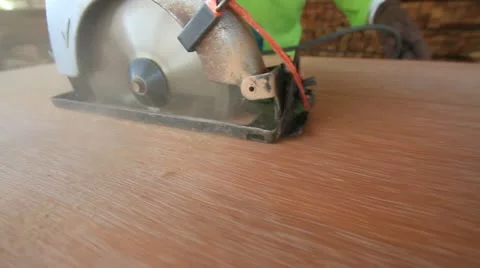 Electric saws. Stock Footage 14824117