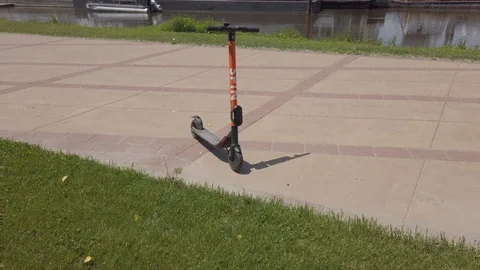 Electric Scooter Stock Footage 109382152