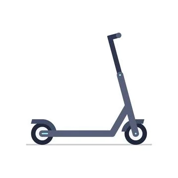 Electric scooter Stock Illustration