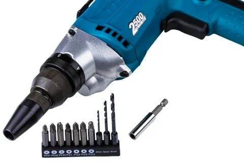 Electric screw-driver Stock Photos