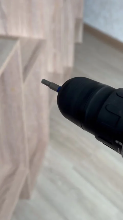 Electric screwdriver in action Stock Footage 316820549