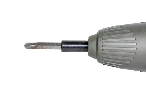 Electric screwdriver &amp; Clipping inside 스톡 사진