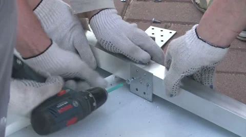 Electric screwdriver Stock Footage 38479253