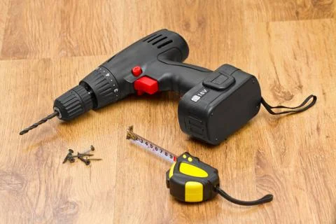 Electric screwdriver Stock Photos