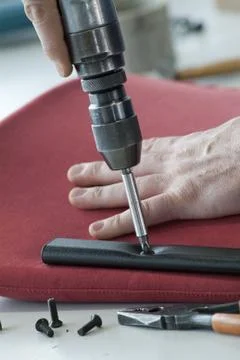 Electric screwdriver Stock Photos