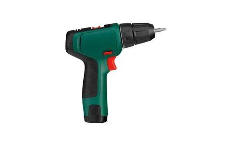Electric screwdriver with torque adjustment settings Stock Photos