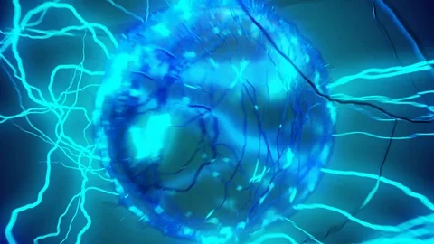 Electric - Seamless VJ Loop Stock Footage 73403533