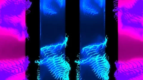 Electric - Seamless VJ Loop Stock Footage 73404440