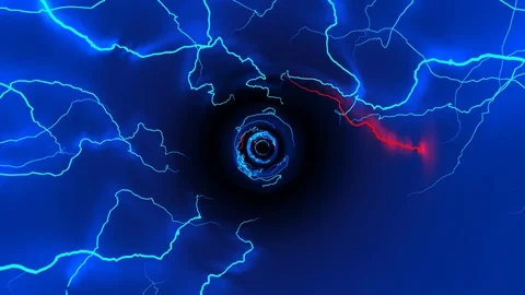 Electric - Seamless VJ Loop Stock Footage 73404742