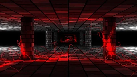 Electric - Seamless VJ Loop Stock Footage 73405273